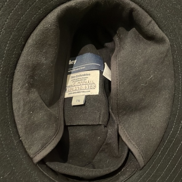Tilley wool/felt fedora 7 3/8 - Picture 3 of 3